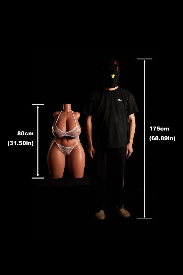 Torso 884# Seksa lelle (Climax Lelle ULW 80cm K-cup silikona)