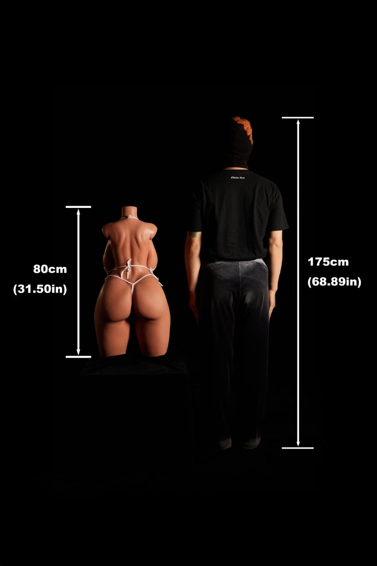 Torso 884# Seksa lelle (Climax Lelle ULW 80cm K-cup silikona)