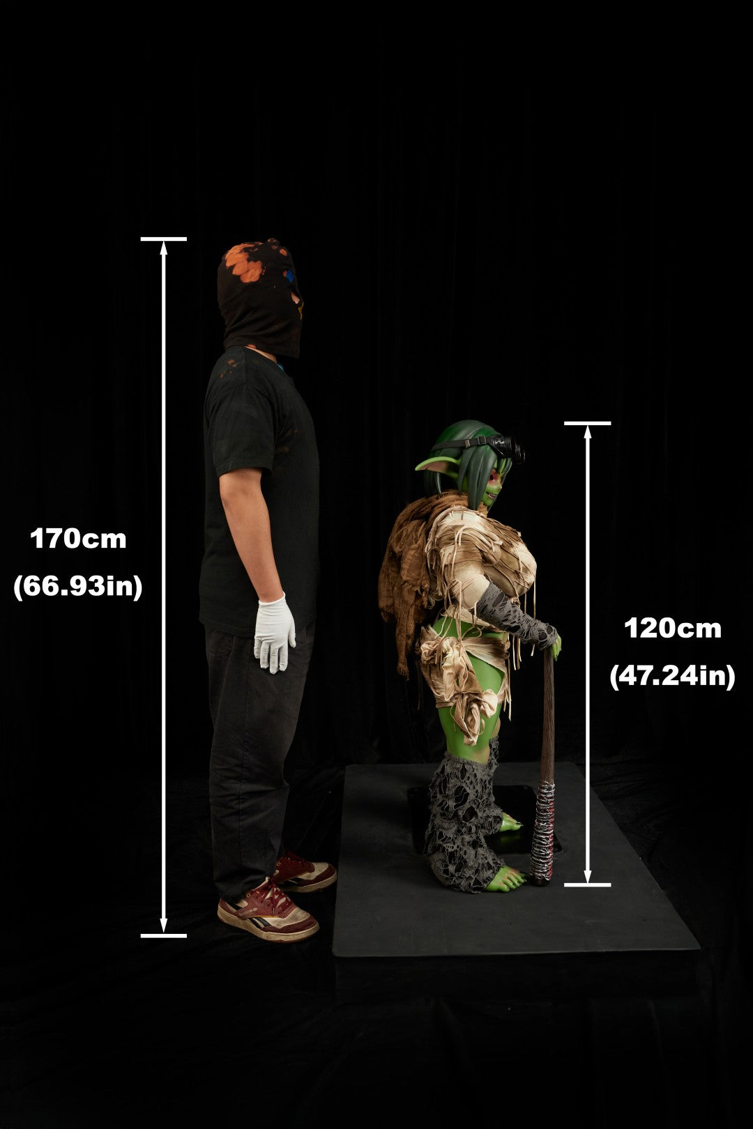 Barza Orc Sex Doll (Climax Doll Ultra 120cm J-cup silikona)