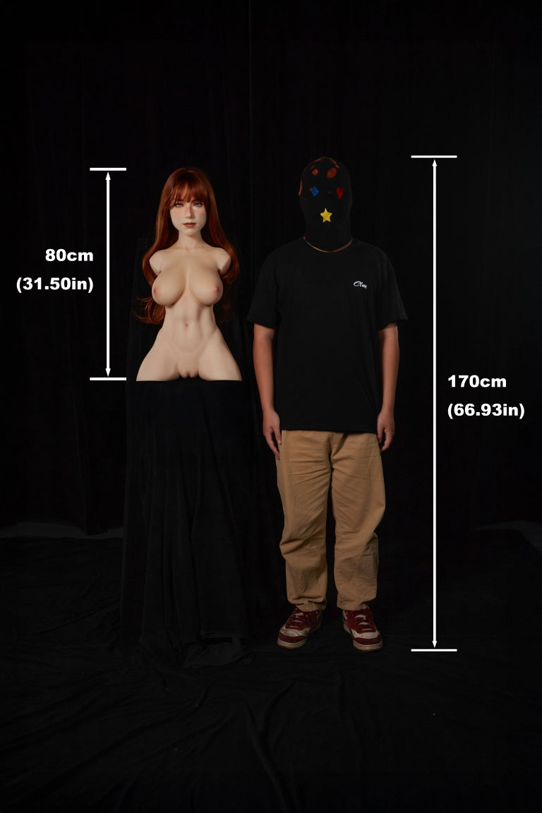Seksa lelle Līvija Torso (Climax Lelle ULW 80cm F krūzīte Silikona)