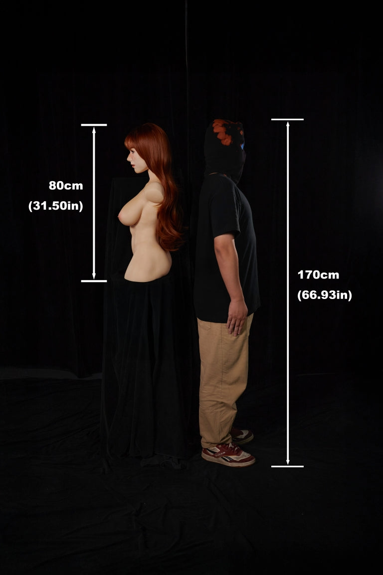 Seksa lelle Līvija Torso (Climax Lelle ULW 80cm F krūzīte Silikona)