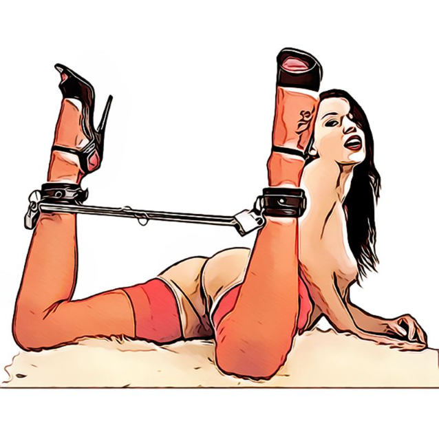 BDSM Seši roku dzelžu komplekti, pēdu važas un metāla rāmis — regulējams fiksācijas komplekts pāriem