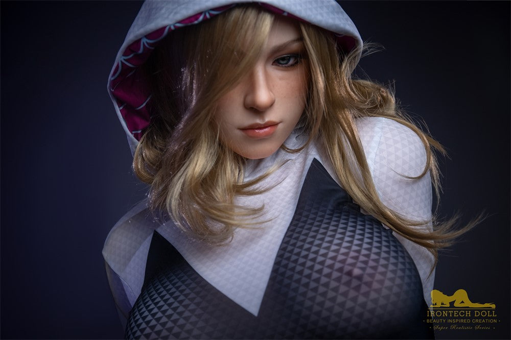 Gvena seksa lelle (Irontech Doll 167 cm E-cup S38 silikona)