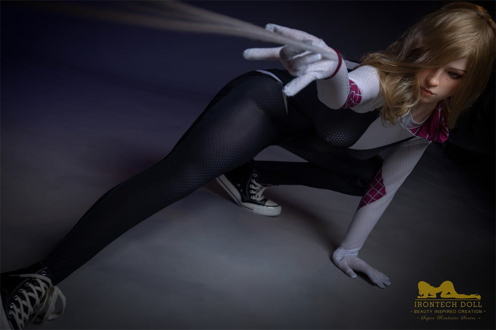 Gvena seksa lelle (Irontech Doll 167 cm E-cup S38 silikona)