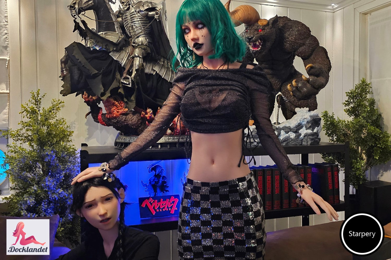 Ekskluzīva seksa lelle Silvana (Starpery 174 cm C-kauss TPE + silikons)
