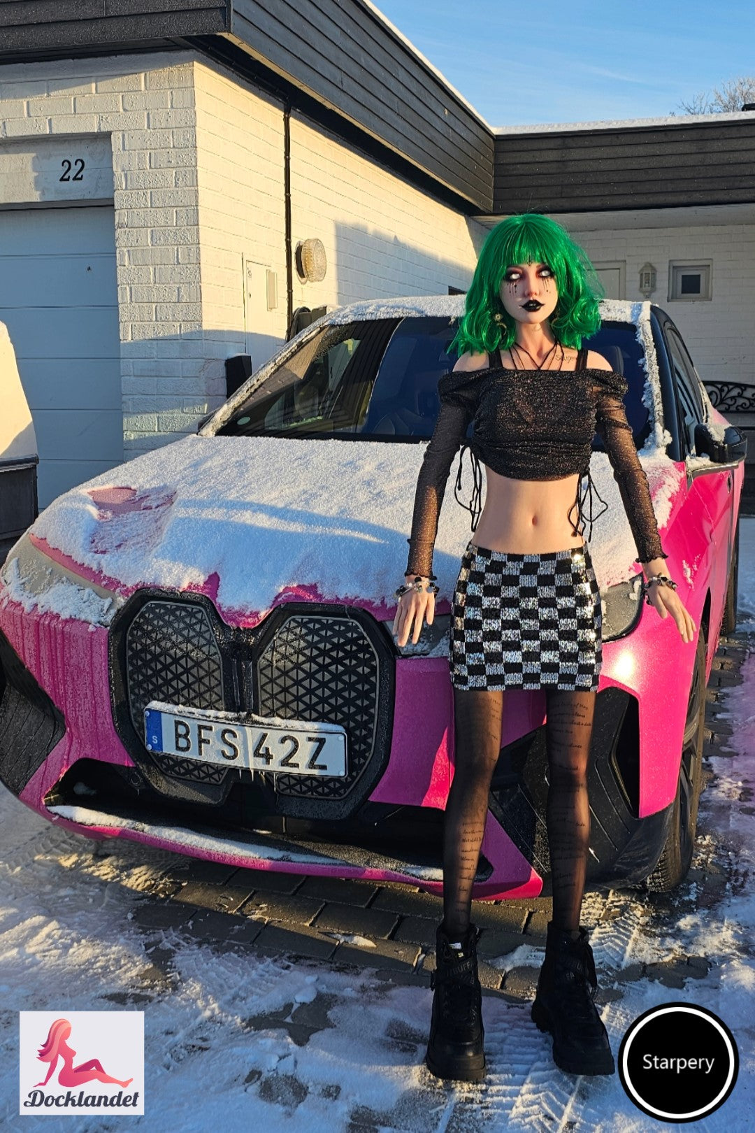 Ekskluzīva seksa lelle Silvana (Starpery 174 cm C-kauss TPE + silikons)