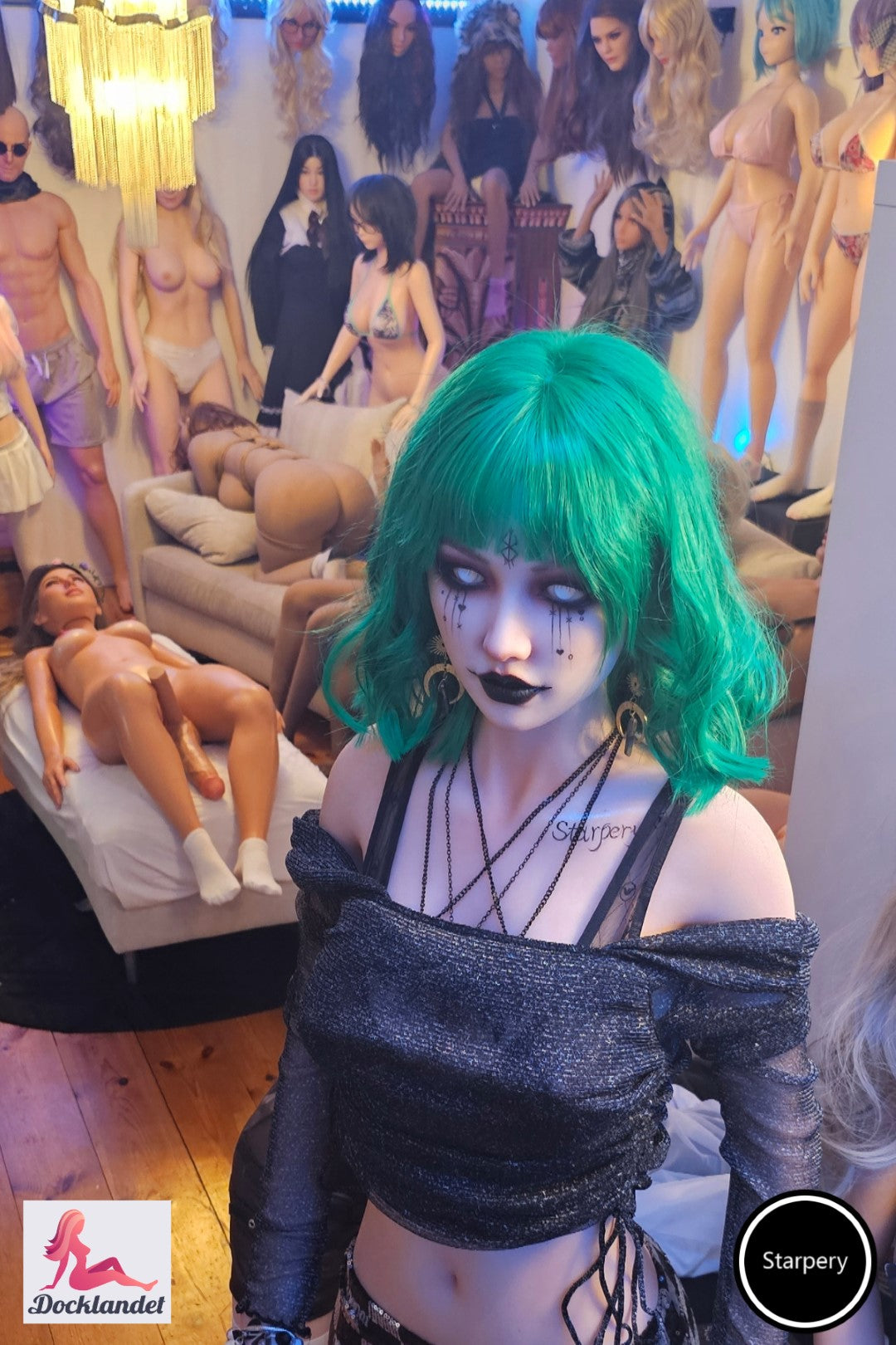 Ekskluzīva seksa lelle Silvana (Starpery 174 cm C-kauss TPE + silikons)