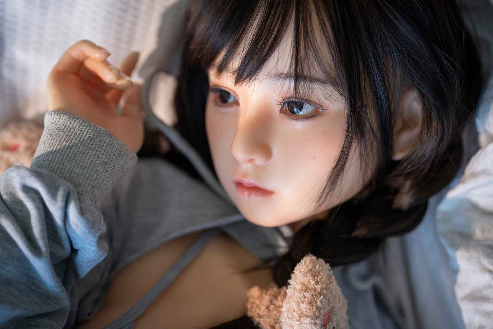 Čiharu rumpja seksa lelle (My Loli Waifu 90 cm C-Cup #5 silikona)