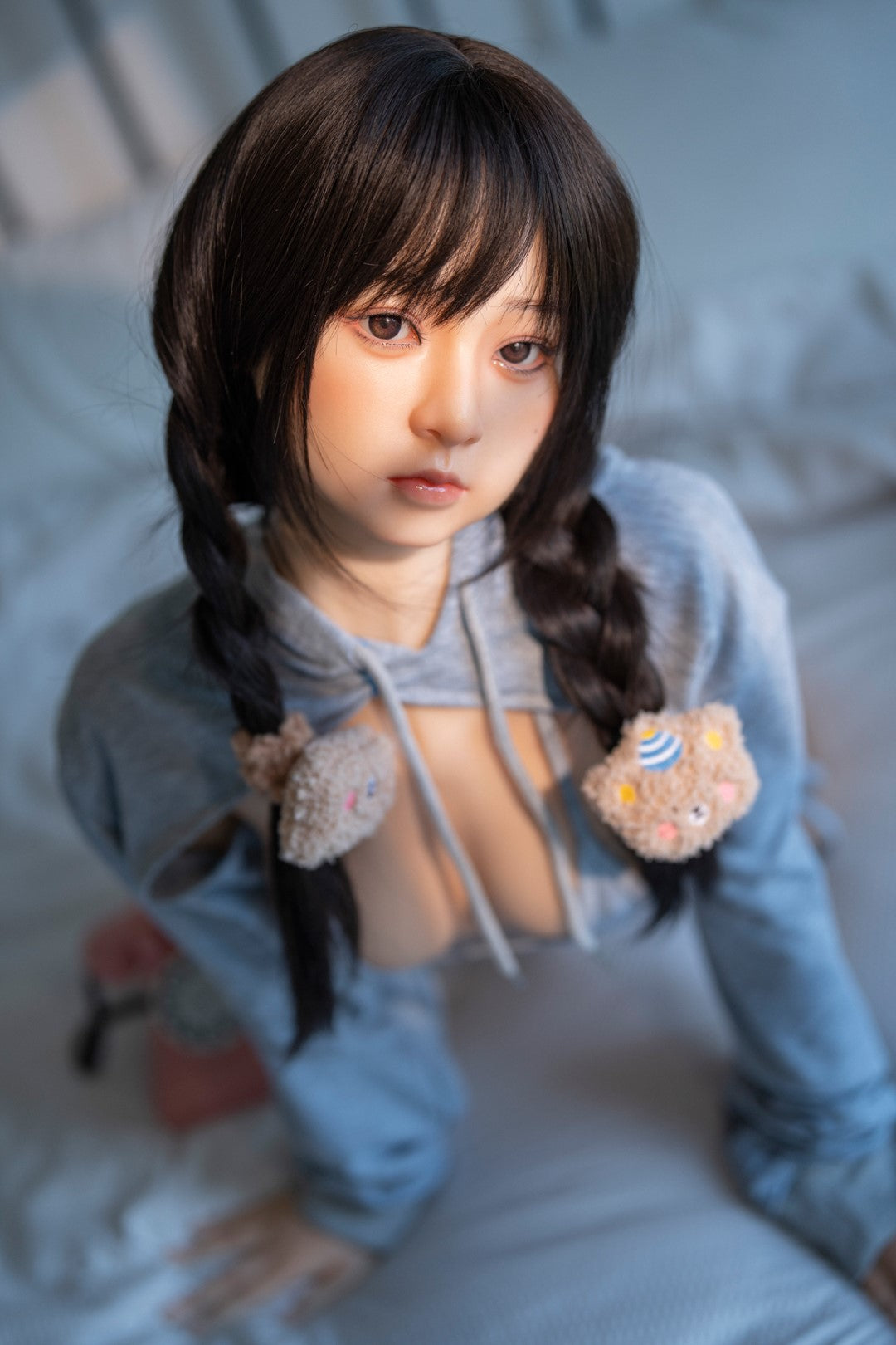 Čiharu rumpja seksa lelle (My Loli Waifu 90 cm C-Cup #5 silikona)