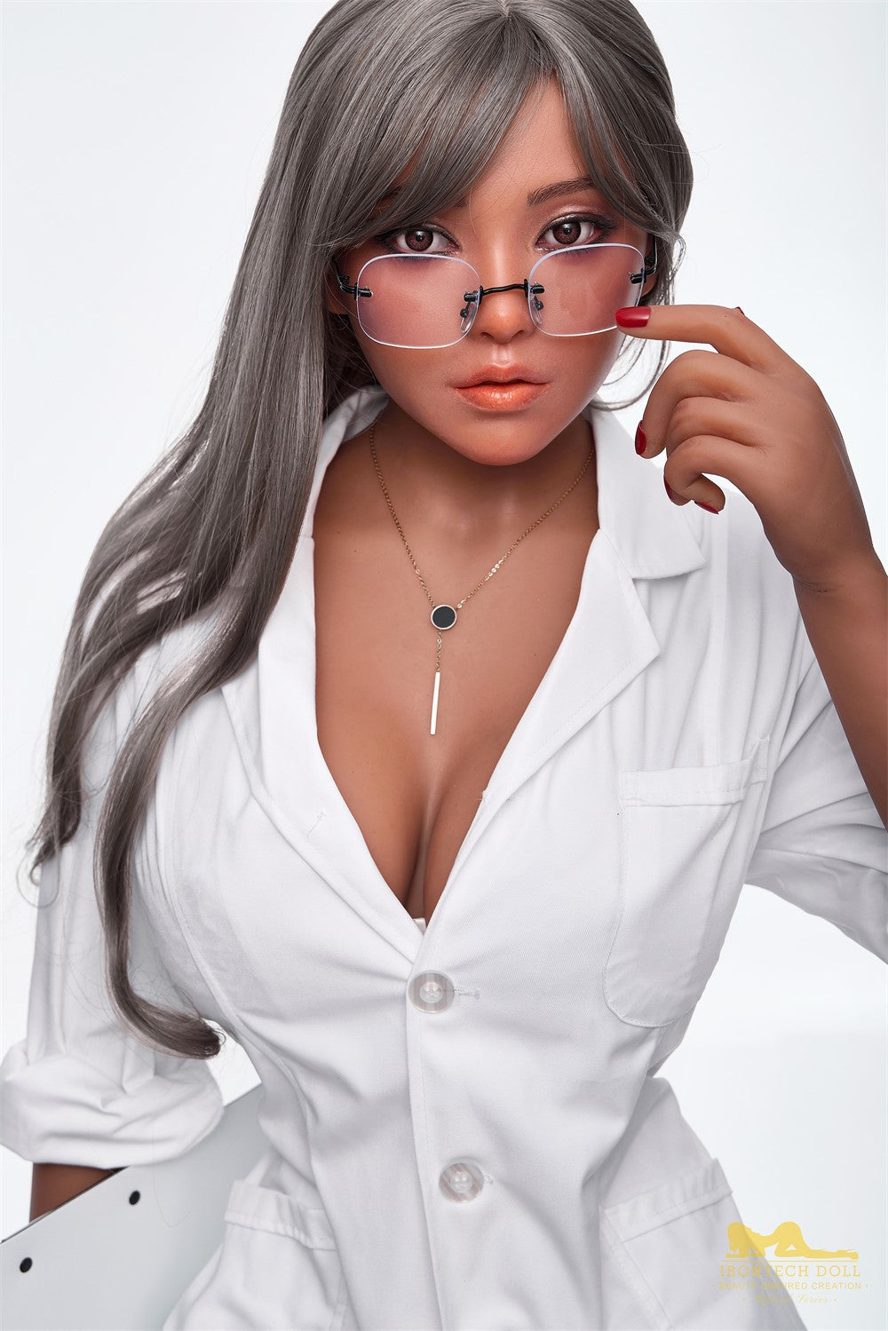 Seksa lelle Tamika (Irontech Doll 164 cm G-Cup S40 TPE+silikons)