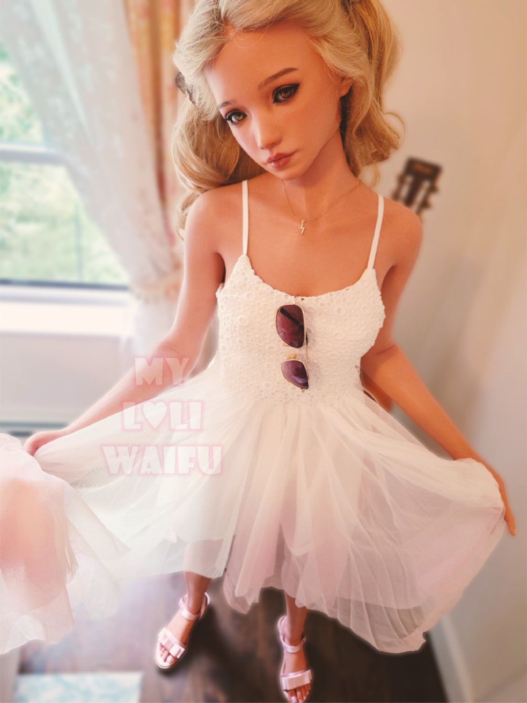 Tina seksa lelle (My Loli Waifu 148 cm B-Cup #75 silikona)