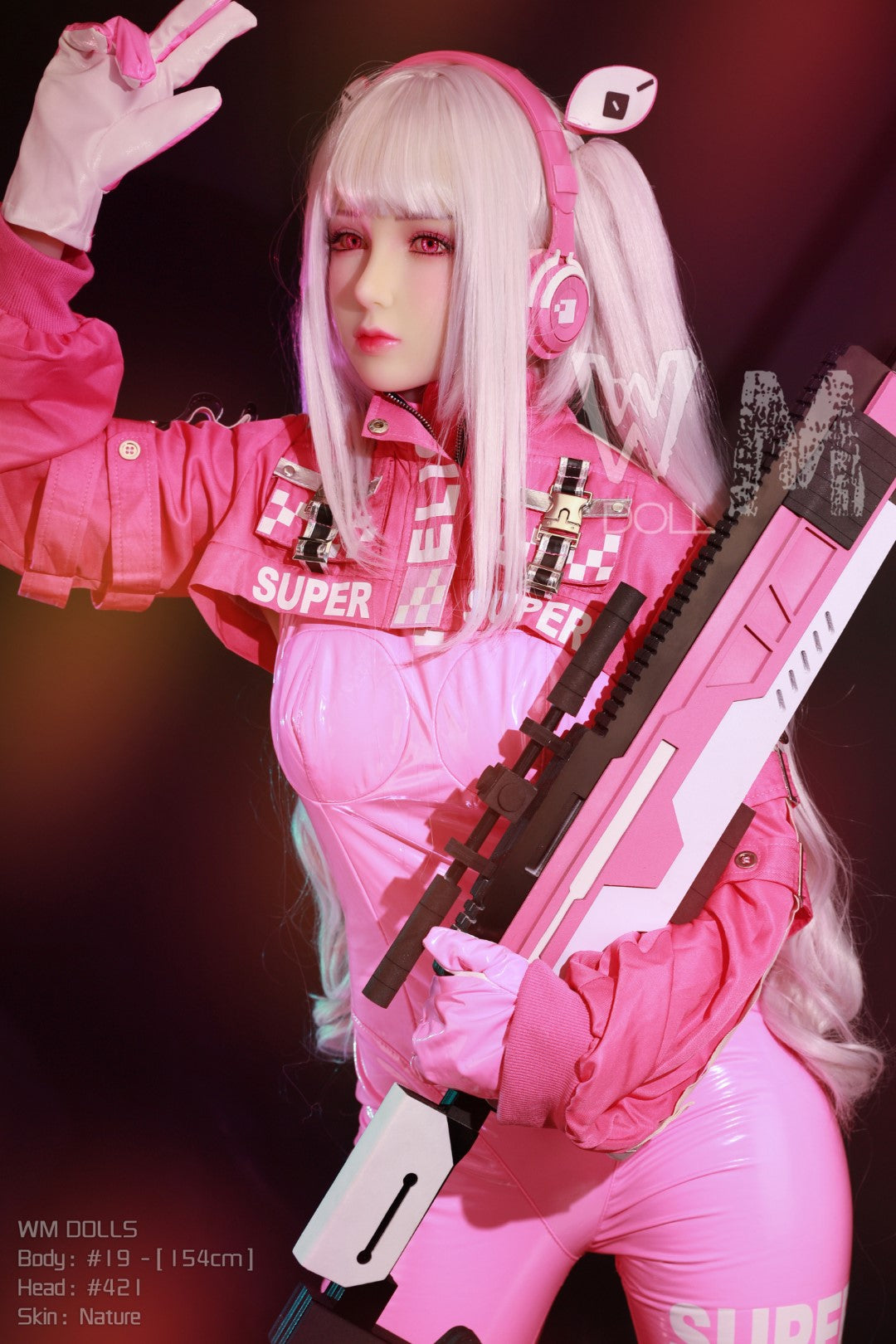 Seksa lelle Treisija (WM-Doll 154 cm B-Cup #421 TPE)