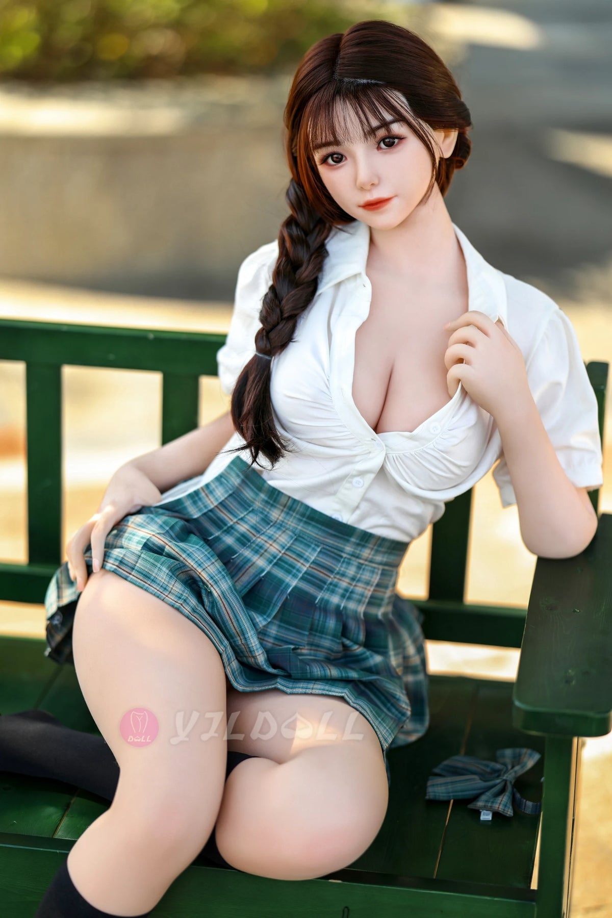 Seksa lelle Čens Hons (YJL Doll 155 cm C-Cup #893 TPE+Silicone)