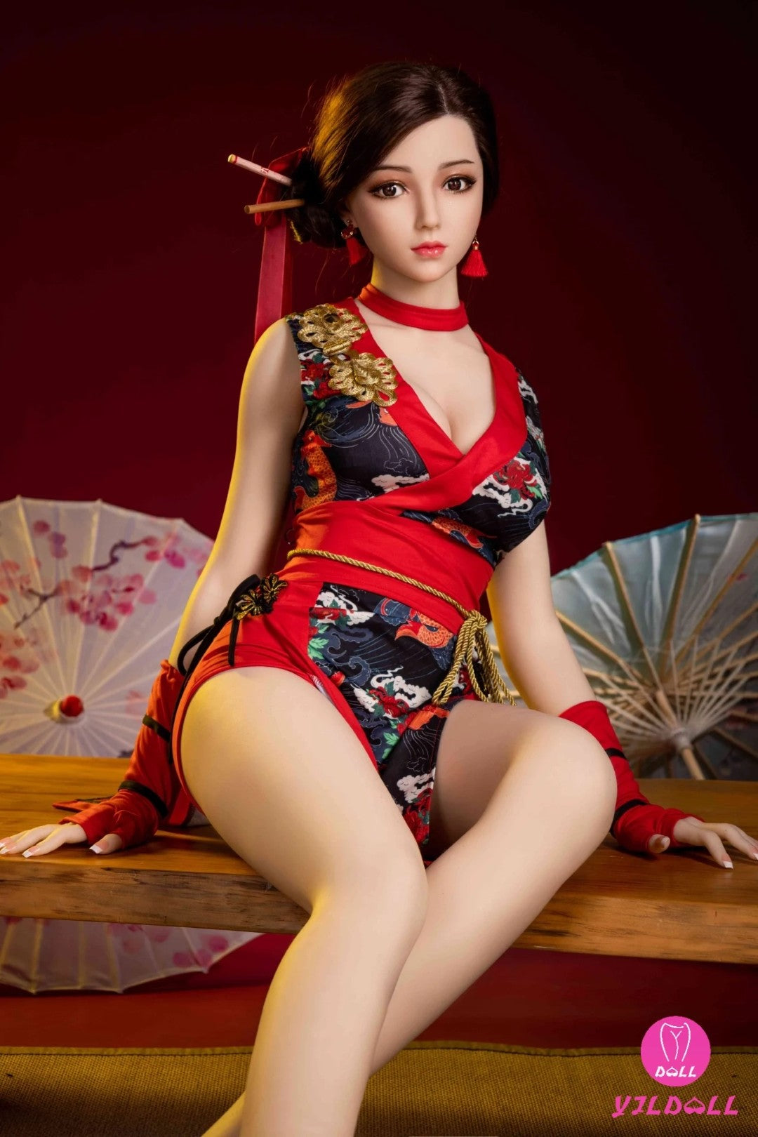 Džolīna seksa lelle (YJL Doll 165 cm D-Cup #439 TPE+Silikona)