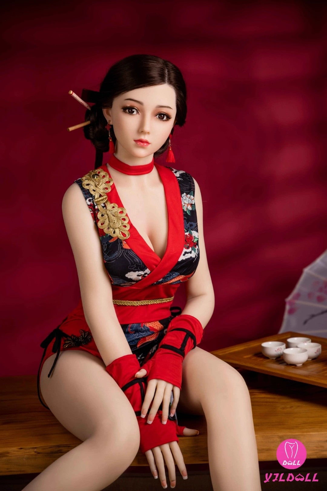 Džolīna seksa lelle (YJL Doll 165 cm D-Cup #439 TPE+Silikona)