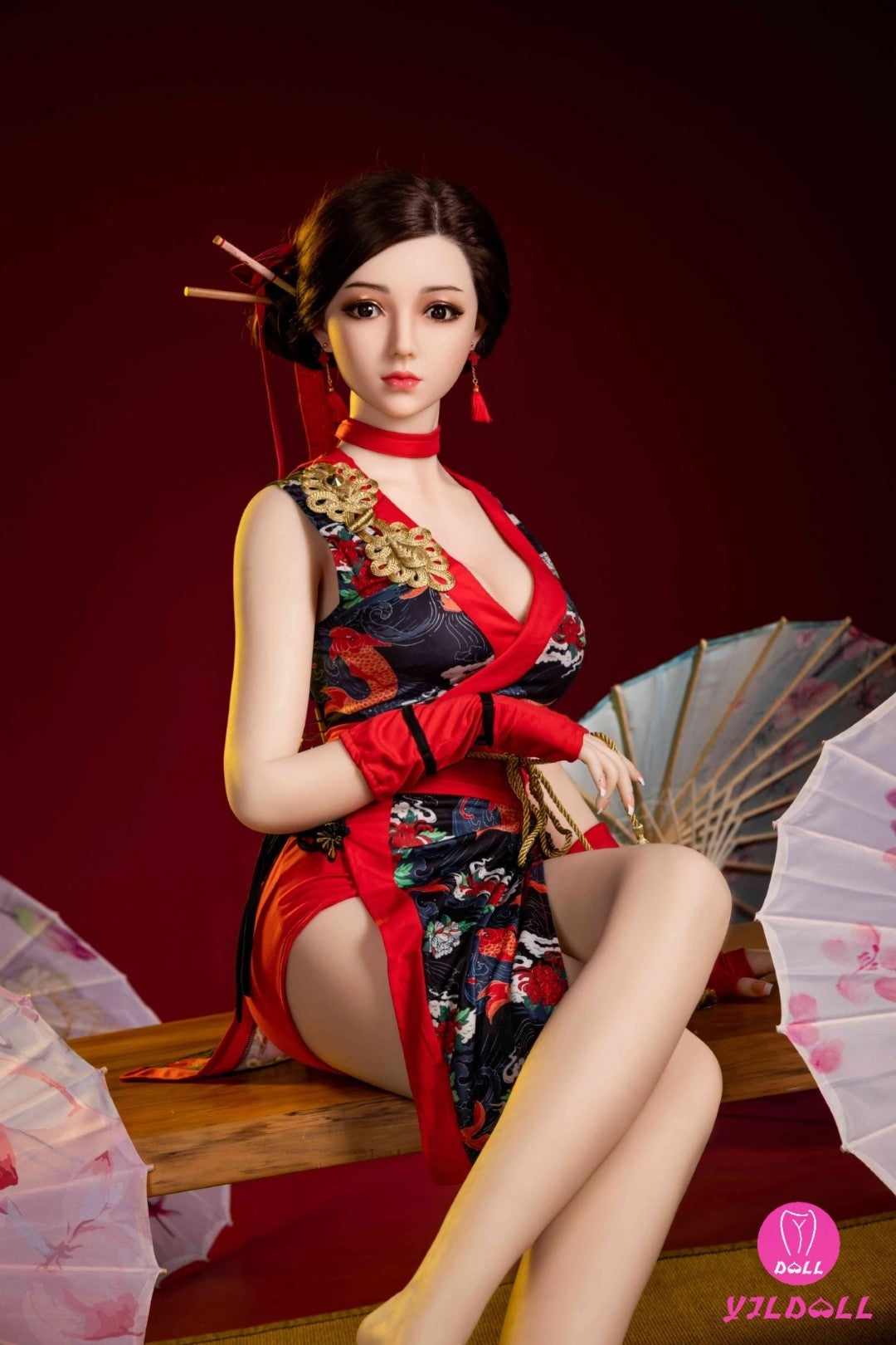 Džolīna seksa lelle (YJL Doll 165 cm D-Cup #439 TPE+Silikona)