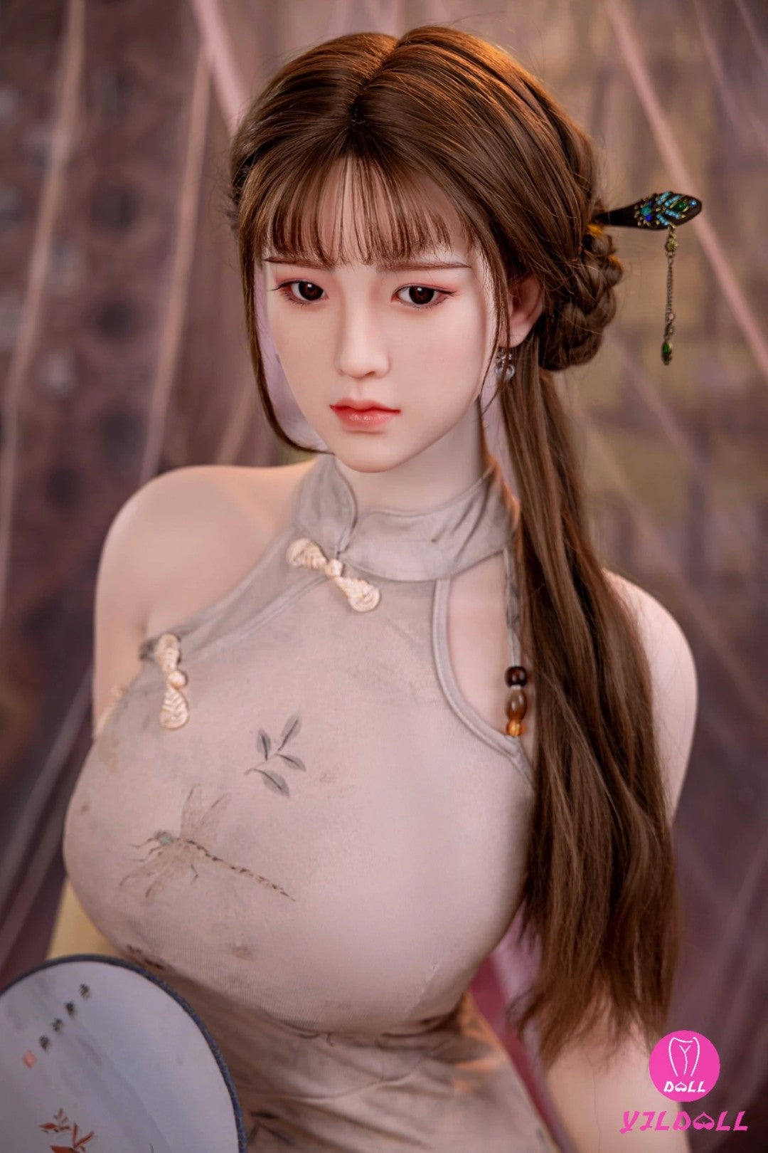 Emijas seksa lelle (YJL Doll 165 cm D-Cup #396 TPE+Silicone)