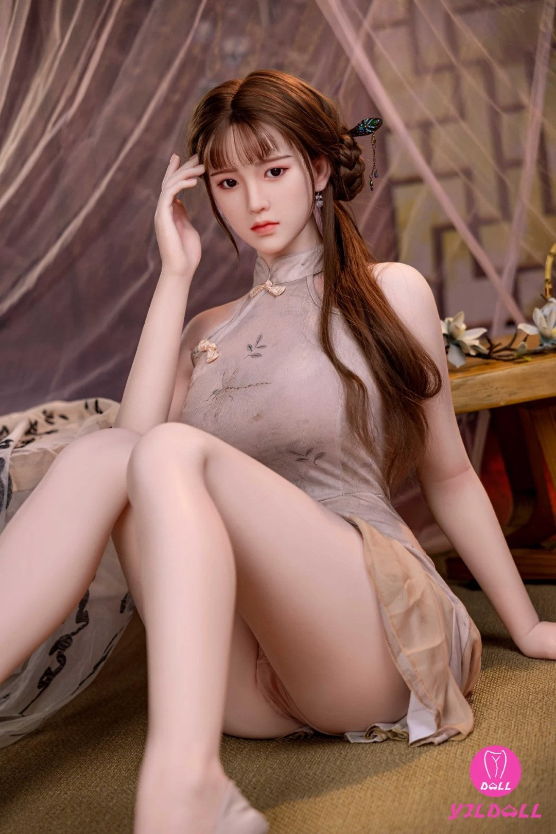 Emijas seksa lelle (YJL Doll 165 cm D-Cup #396 TPE+Silicone)