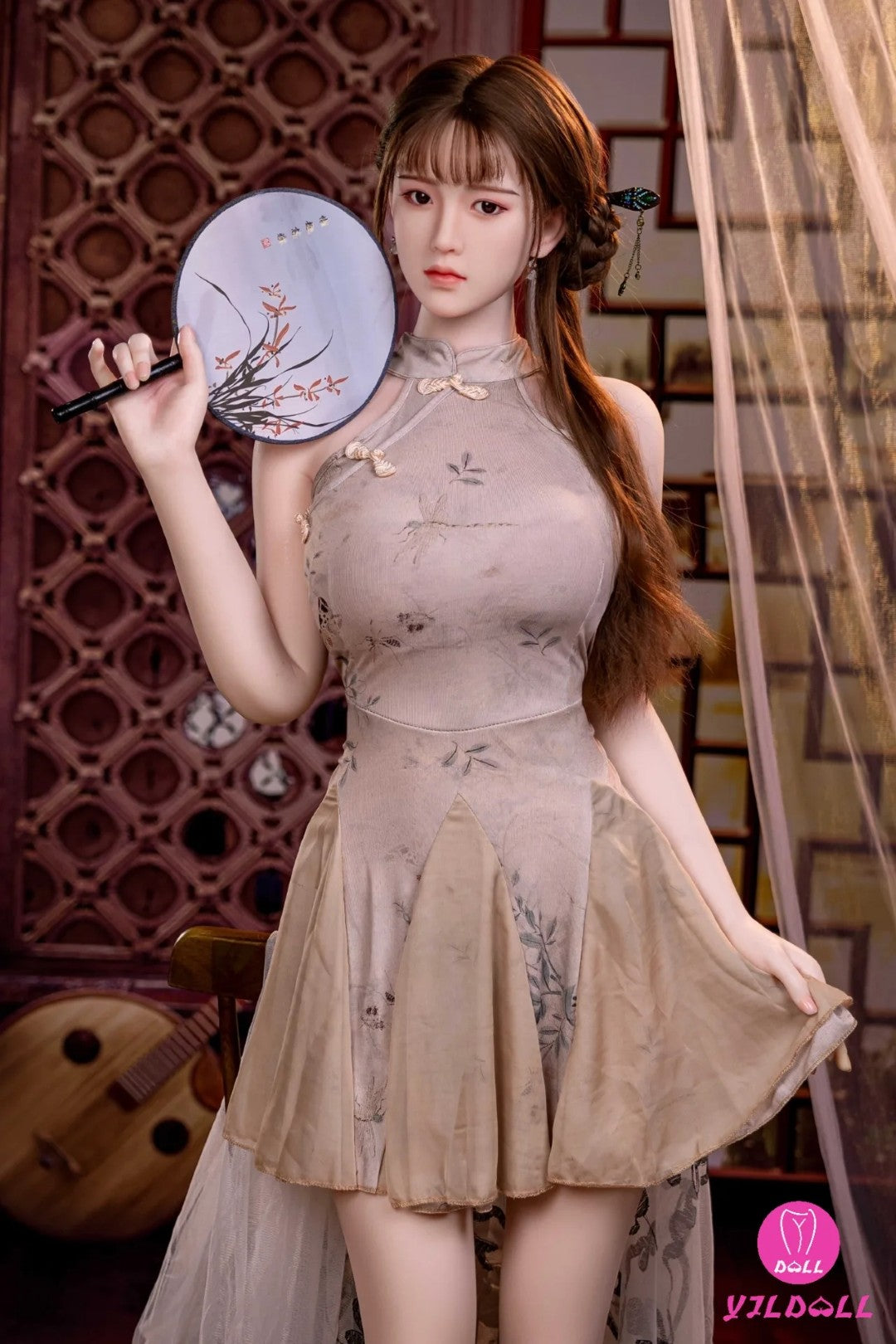 Emijas seksa lelle (YJL Doll 165 cm D-Cup #396 TPE+Silicone)