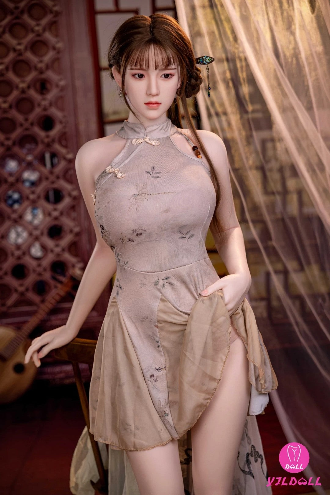Emijas seksa lelle (YJL Doll 165 cm D-Cup #396 TPE+Silicone)