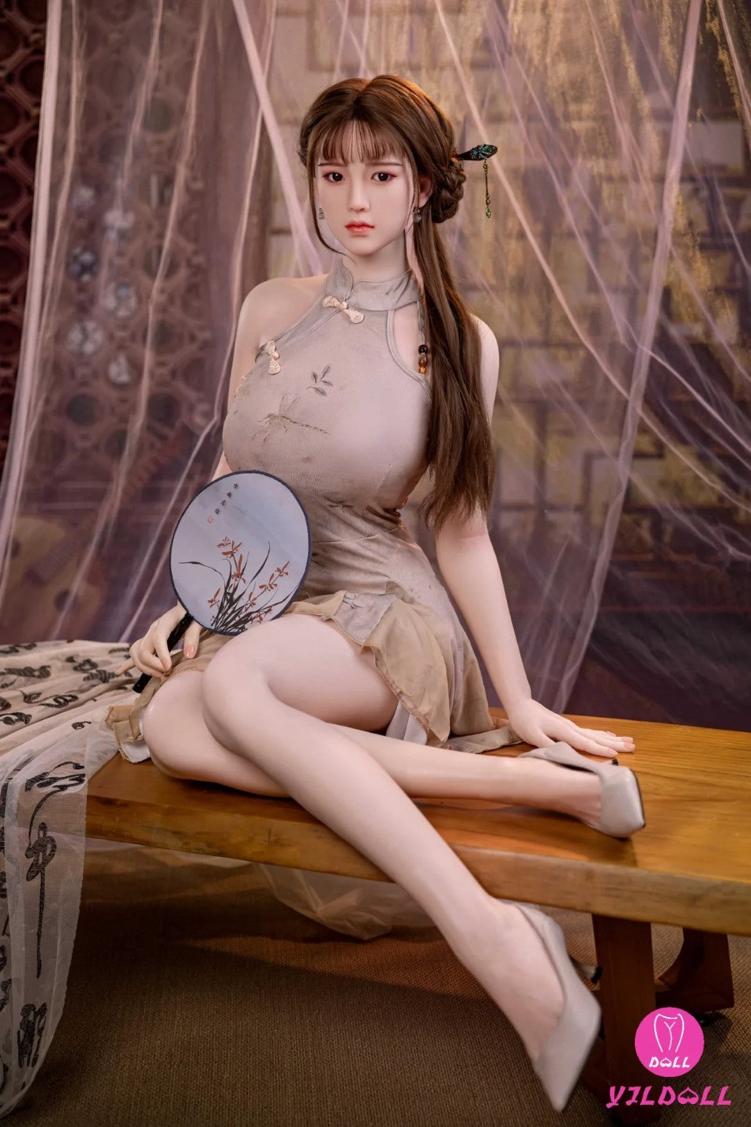 Emijas seksa lelle (YJL Doll 165 cm D-Cup #396 TPE+Silicone)