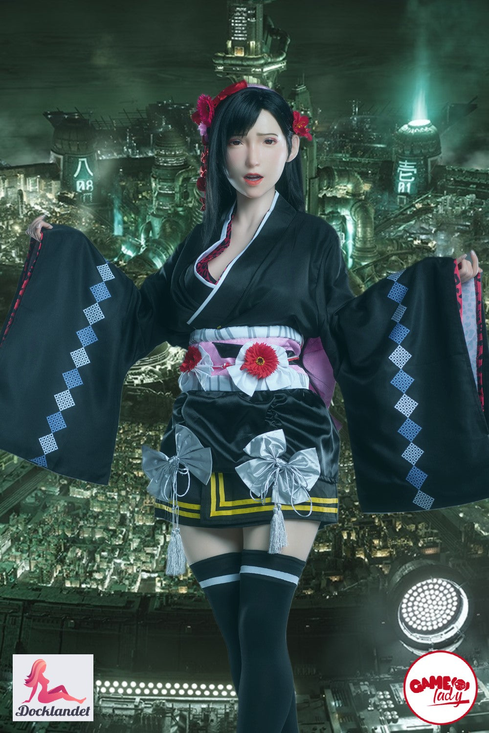 Sex Doll Tifa (Game Lady 165 cm G-Cup Nr. 11 silikons)