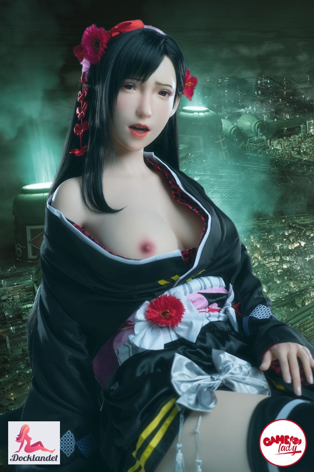 Sex Doll Tifa (Game Lady 165 cm G-Cup Nr. 11 silikons)