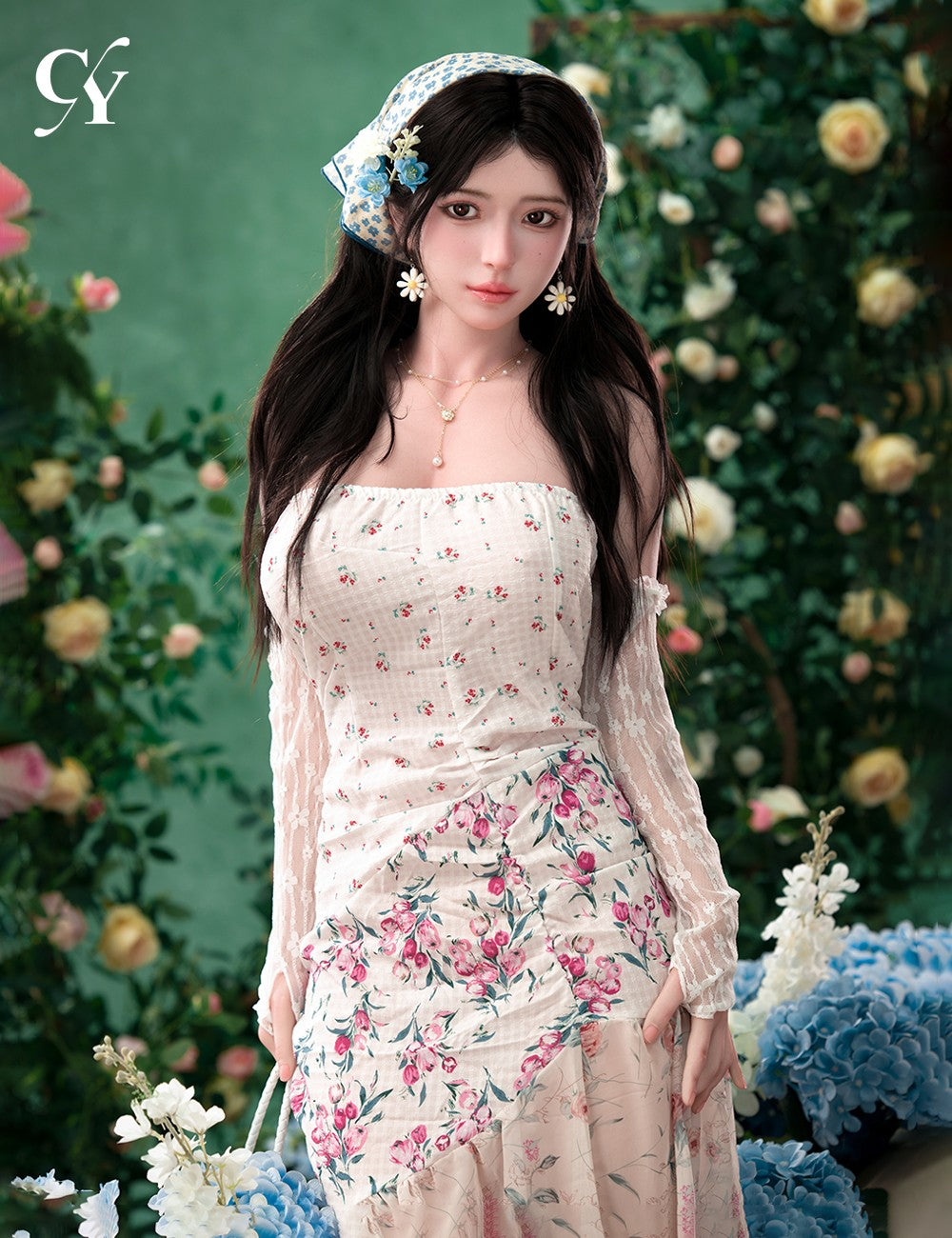 Una seksa lelle (TOP CYDOLL 167 cm D-kauss TPE + silikons)
