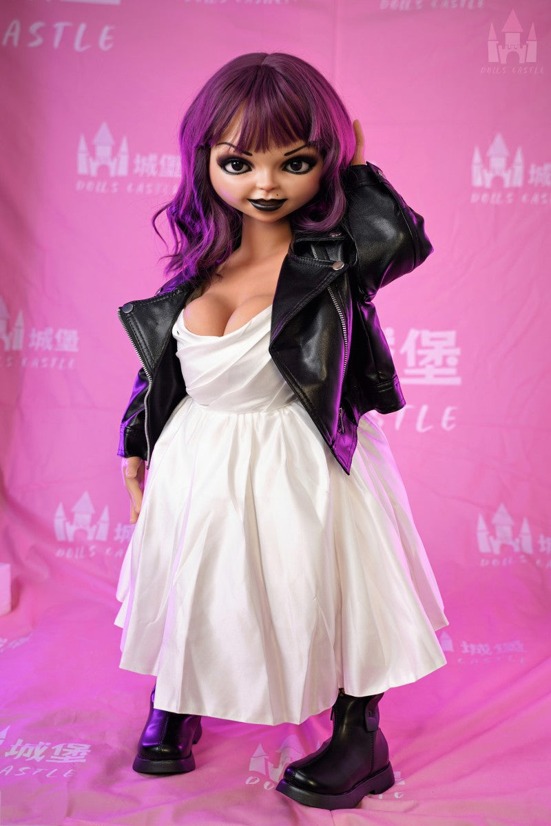 Tifānijas Valentīnas seksa lelle (Dolls Castle 90 cm D-Cup #S34 silikons)