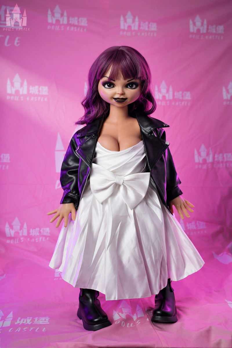 Tifānijas Valentīnas seksa lelle (Dolls Castle 90 cm D-Cup #S34 silikons)