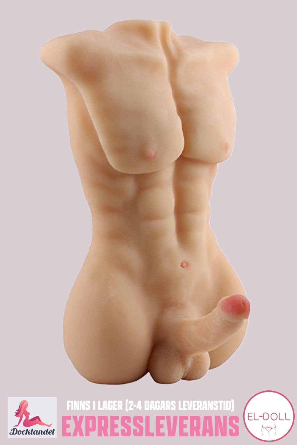 Vīriešu rumpis (EL-Doll 55 cm TPE) EXPRESS