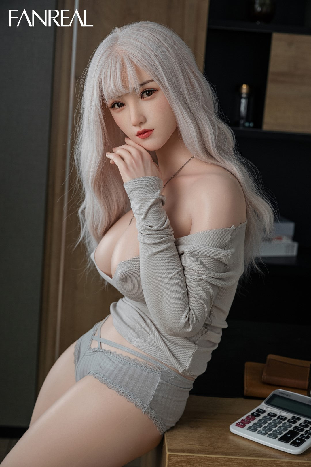 Jao seksa lelle (FanReal Doll 159 cm F-kauss silikons)
