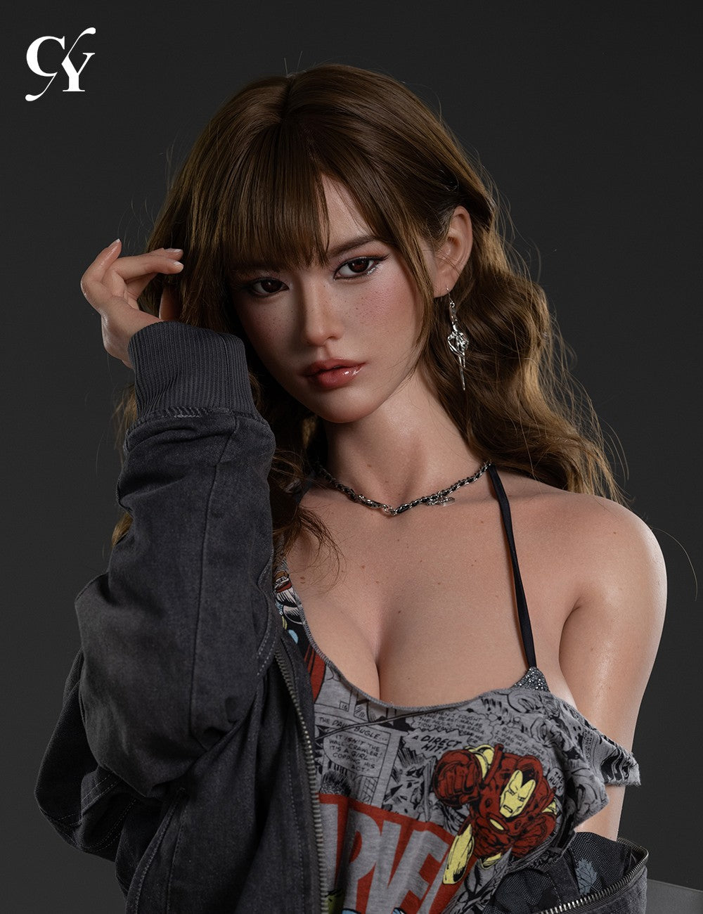 Juki seksa lelle (TOP CYDOLL 168 cm F-kauss TPE+silikons)
