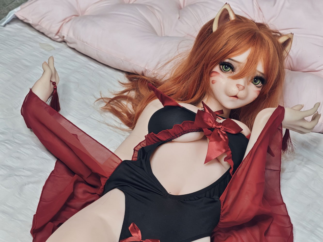 Morikawa Yuki seksa lelle (Elsa Babe 150 cm ZHB001 silikons)