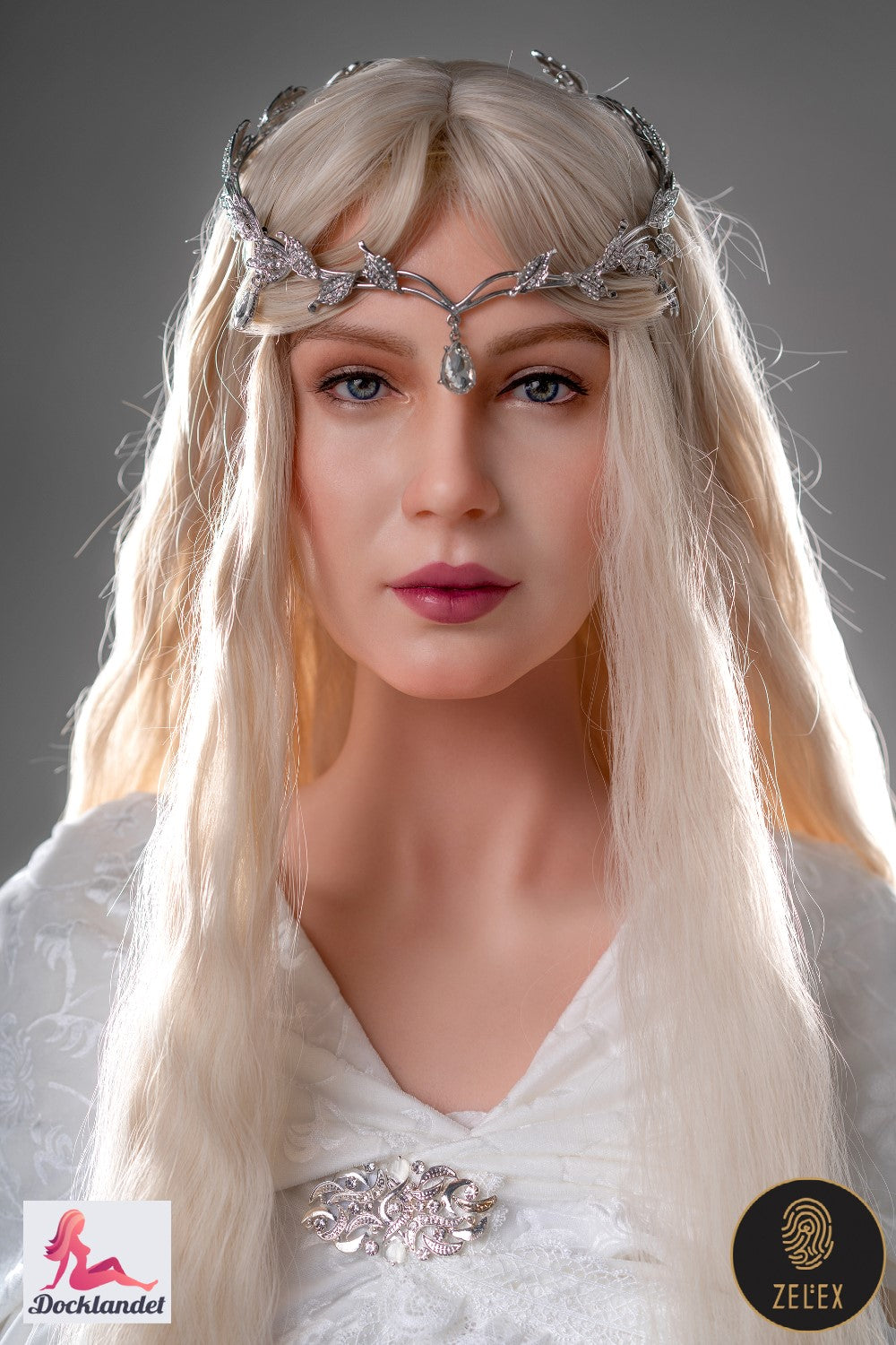 Seksa lelle Galadriel no Zelex. 175 cm gara seksa lelle ar E-kausa krūšu izmēru. 