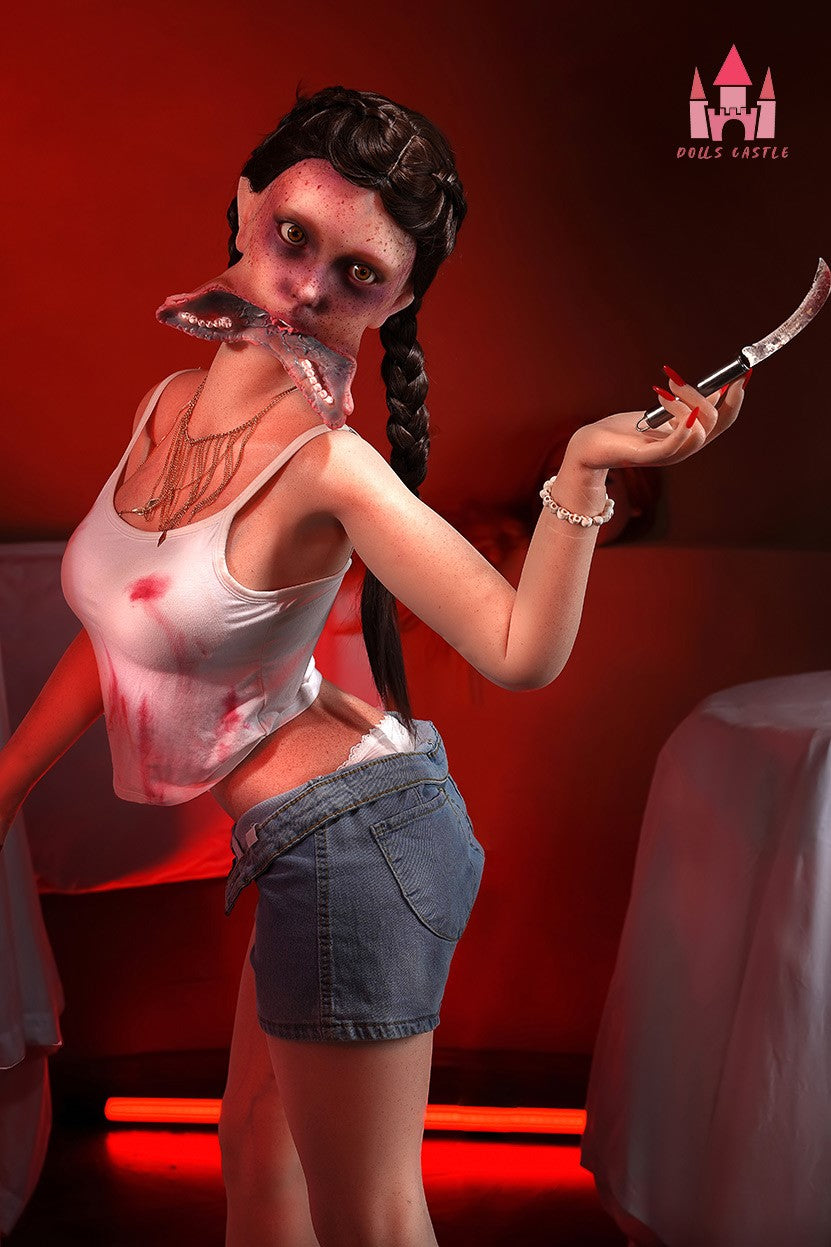 Zombiella seksa lelle (Dolls Castle 158 cm D-Cup #Z1 silikona)