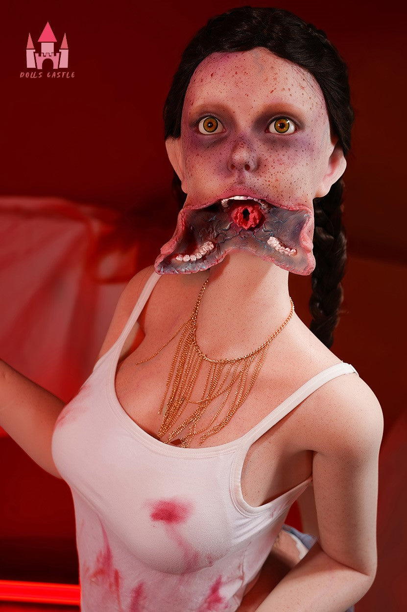 Zombiella seksa lelle (Dolls Castle 158 cm D-Cup #Z1 silikona)