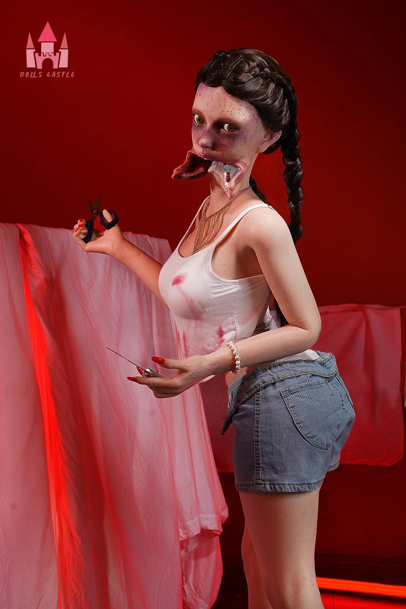 Zombiella seksa lelle (Dolls Castle 158 cm D-Cup #Z1 silikona)