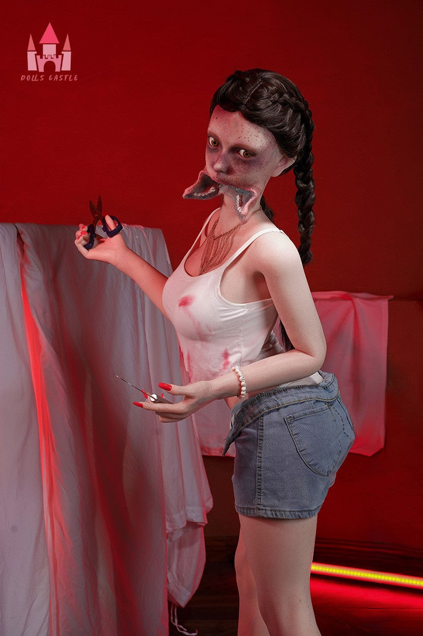Zombiella seksa lelle (Dolls Castle 158 cm D-Cup #Z1 silikona)