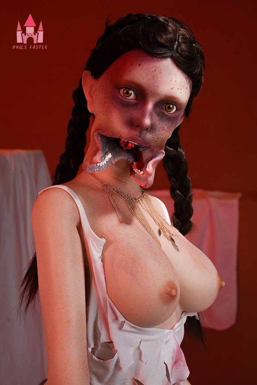 Zombiella seksa lelle (Dolls Castle 158 cm D-Cup #Z1 silikona)