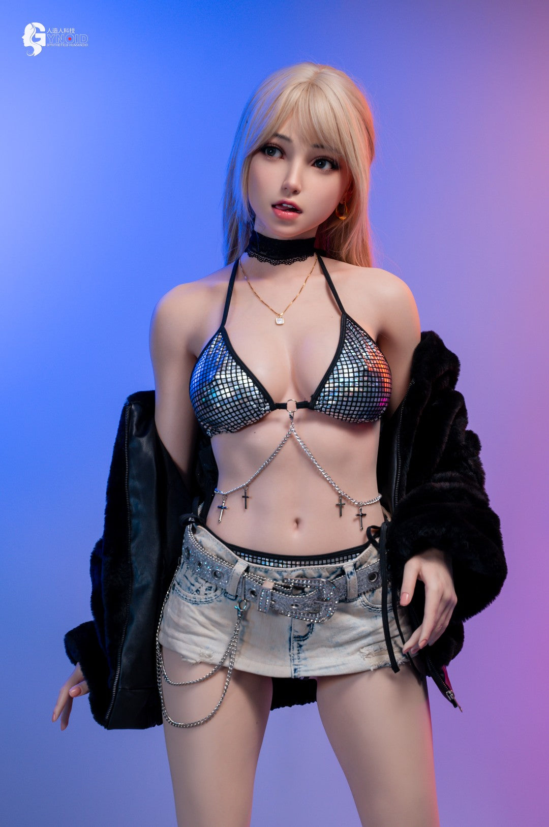 Elīna modele 24 seksa lelle (Gynoid Doll 156 cm D-Cup silikona)