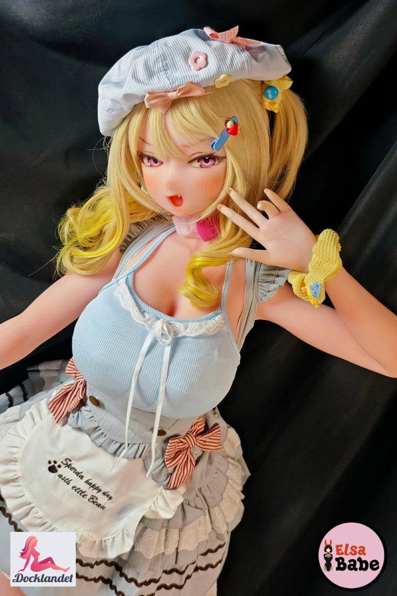 Seksa lelle Ogava Rika (Elsa Babe 148 cm silikona anime stilā)