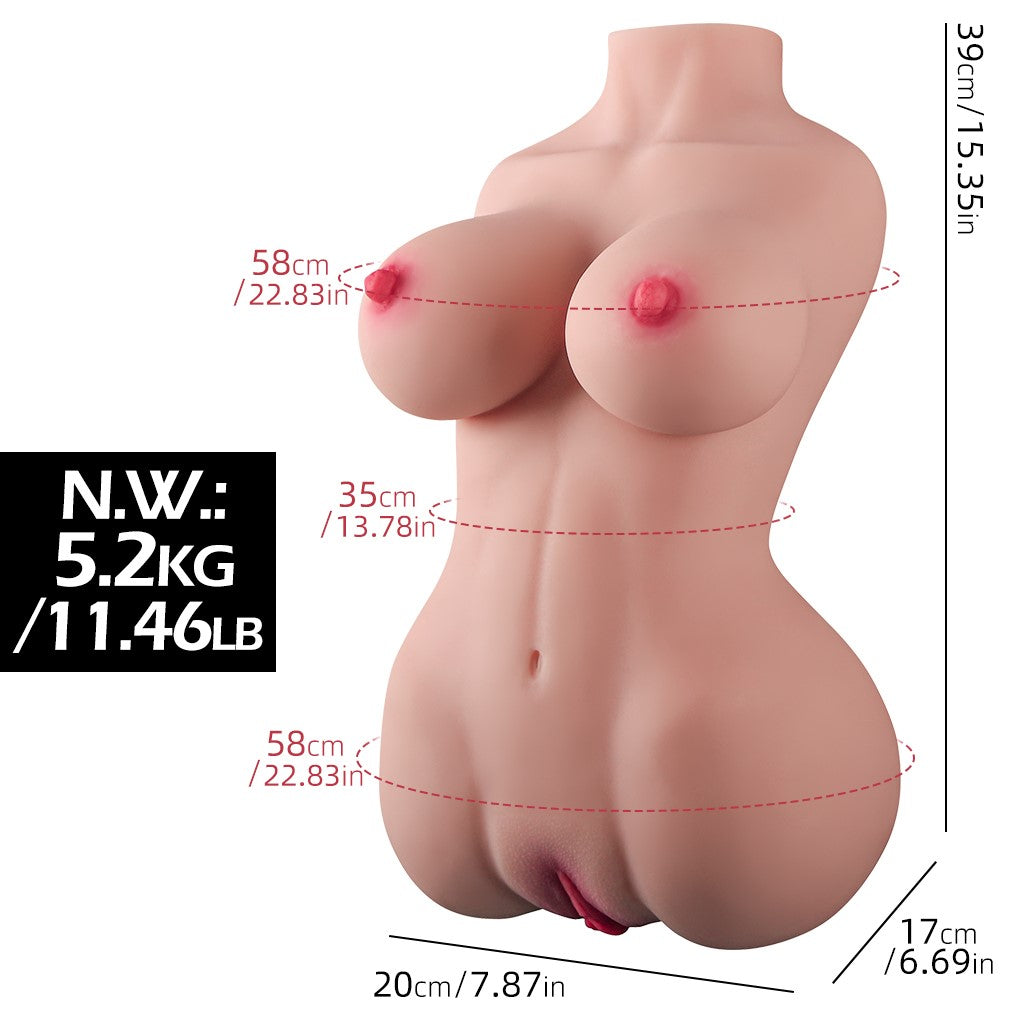 Izliekts rumpis (EL-Doll 39 cm D-kausa TPE) EXPRESS