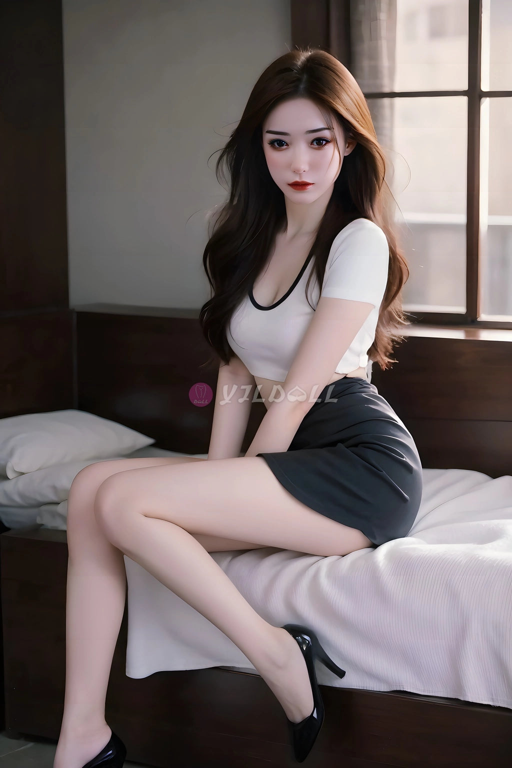 Vei Linga seksa lelle (YJL Doll 155 cm C-Cup #879 silikons)