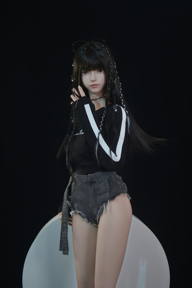 Xiaolu seksa lelle (FUDoll 150 cm B-Cup silikona)