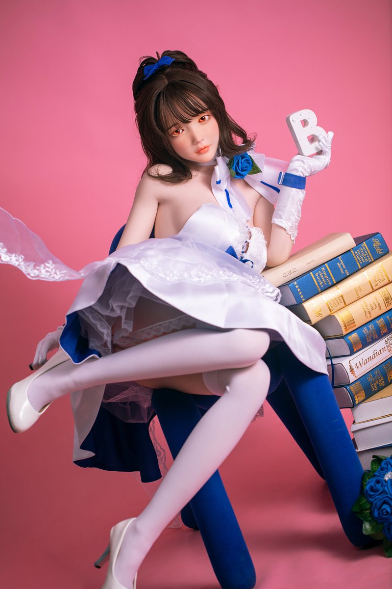 Seksa lelle Aijia (FUDoll 148 cm D-Cus #J009 Silikona)