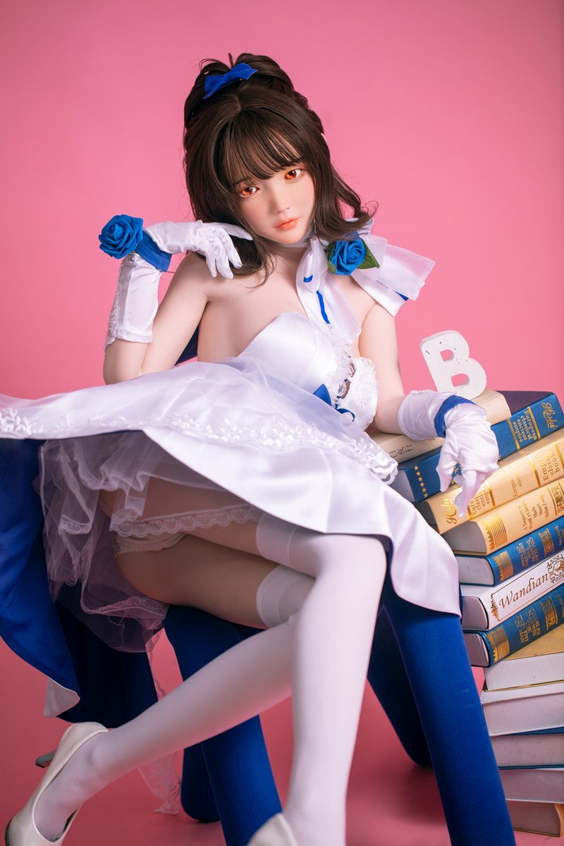 Seksa lelle Aijia (FUDoll 148 cm D-Cus #J009 Silikona)