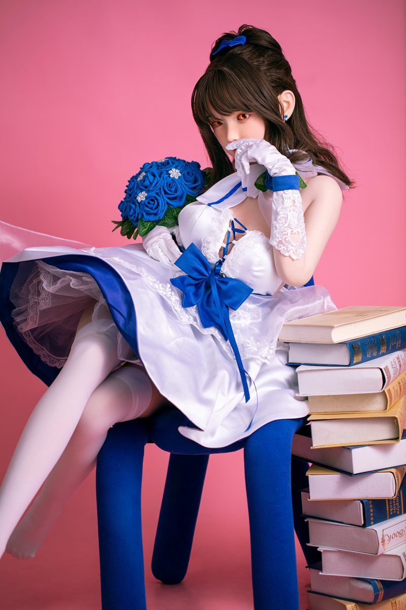 Seksa lelle Aijia (FUDoll 148 cm D-Cus #J009 Silikona)