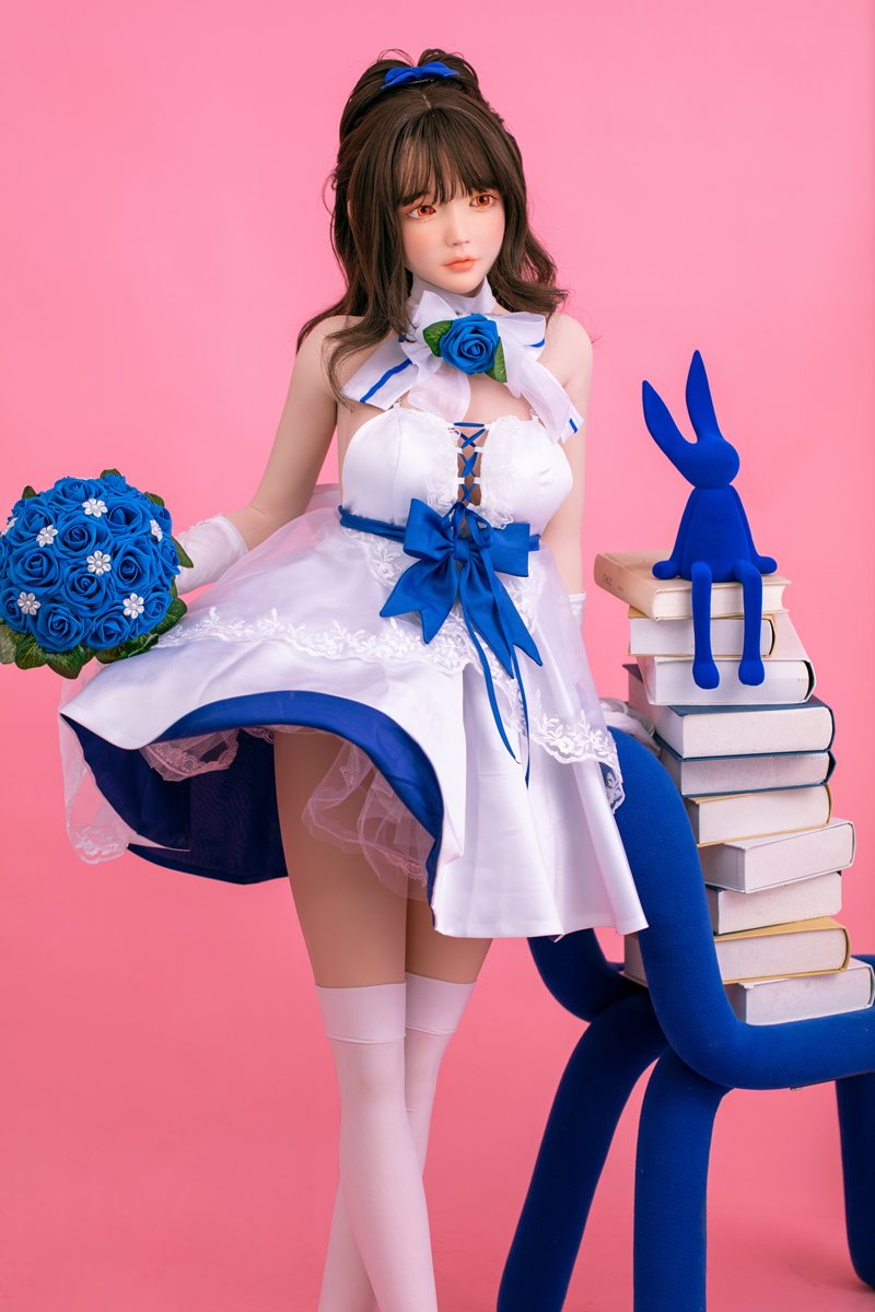 Seksa lelle Aijia (FUDoll 148 cm D-Cus #J009 Silikona)