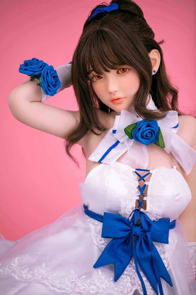 Seksa lelle Aijia (FUDoll 148 cm D-Cus #J009 Silikona)
